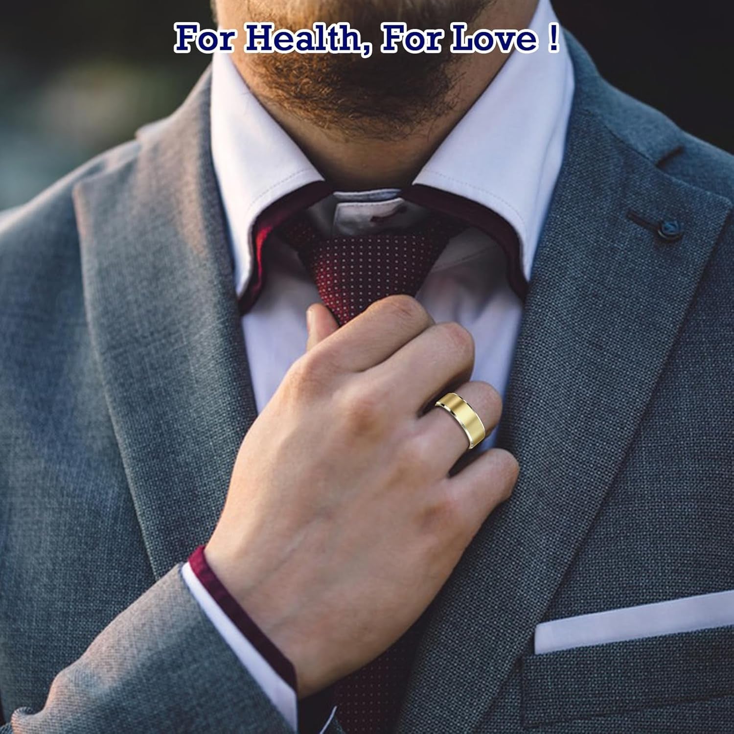 Smart Health Monitoring Ring with Sleep and Heart Rate Tracking, Waterproof Fitness Tracker for Activity, Steps, Distance, and Calories, Air Gesture Control, Up to 7-Day Battery Life, Compatible with iOS and Android (Light Gold, Size #12)